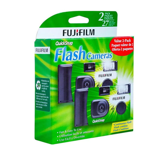 Fujifilm QuickSnap Superia One-Time Use 35mm Film Camera – Built-in Flash