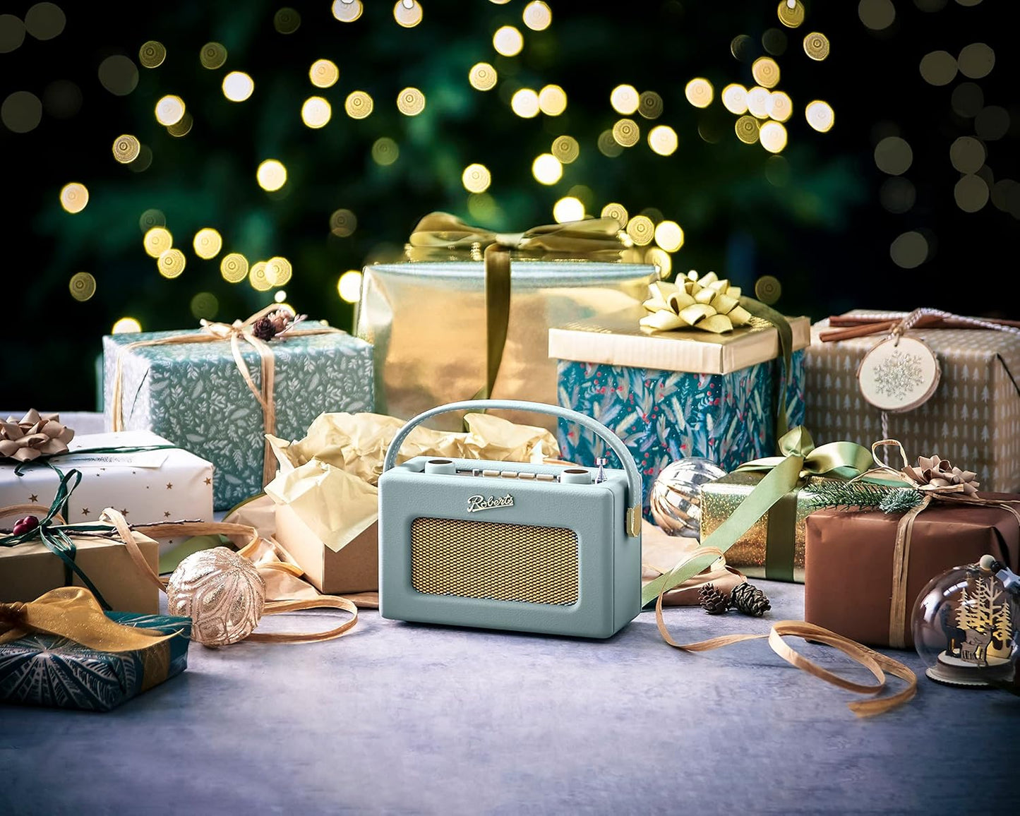 Roberts™ Revival Uno Retro Bluetooth Radio – Duck Egg