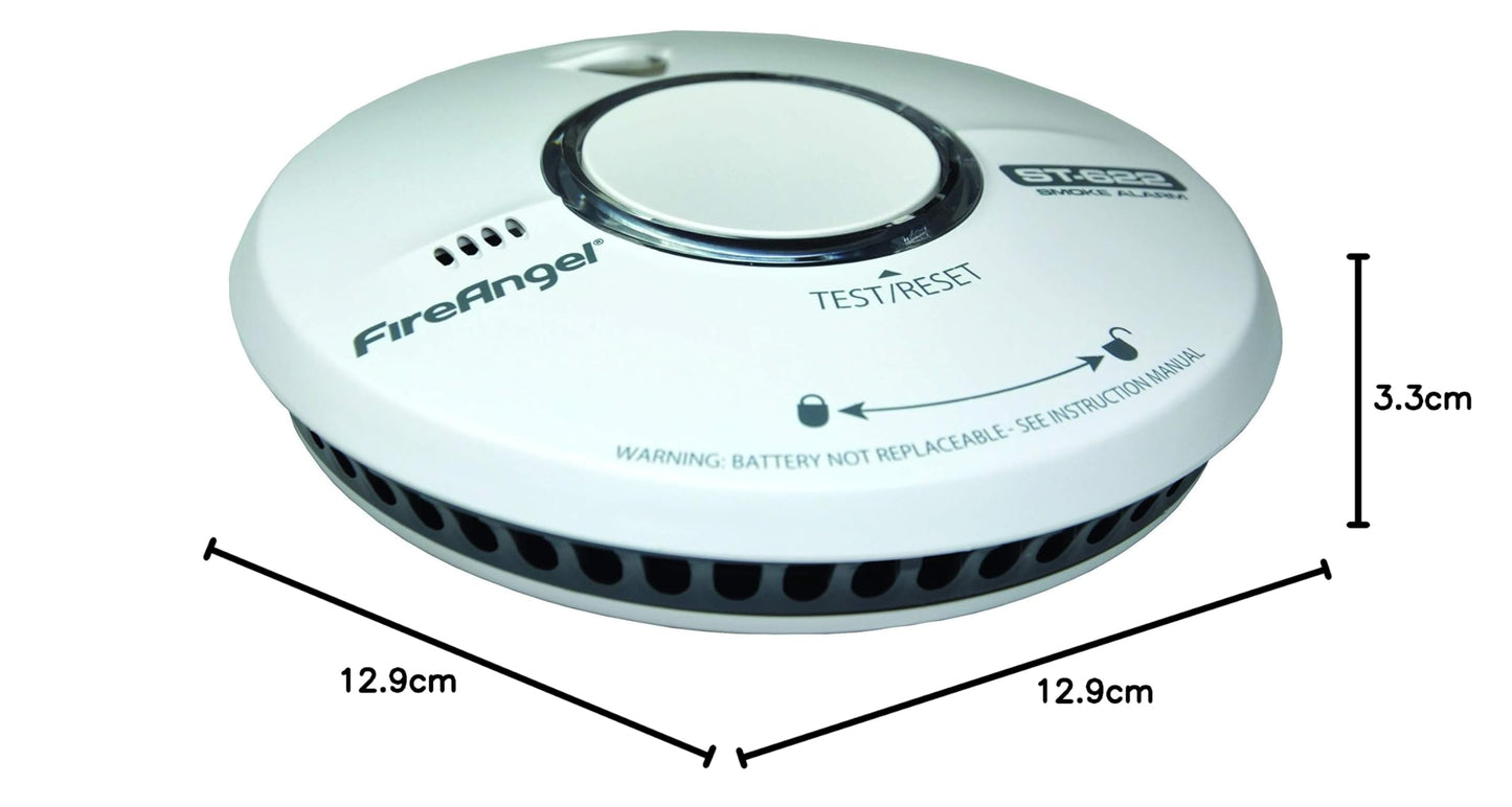 FireAngel Wi-Safe 2 Thermoptek Smoke Alarm (WST-630)