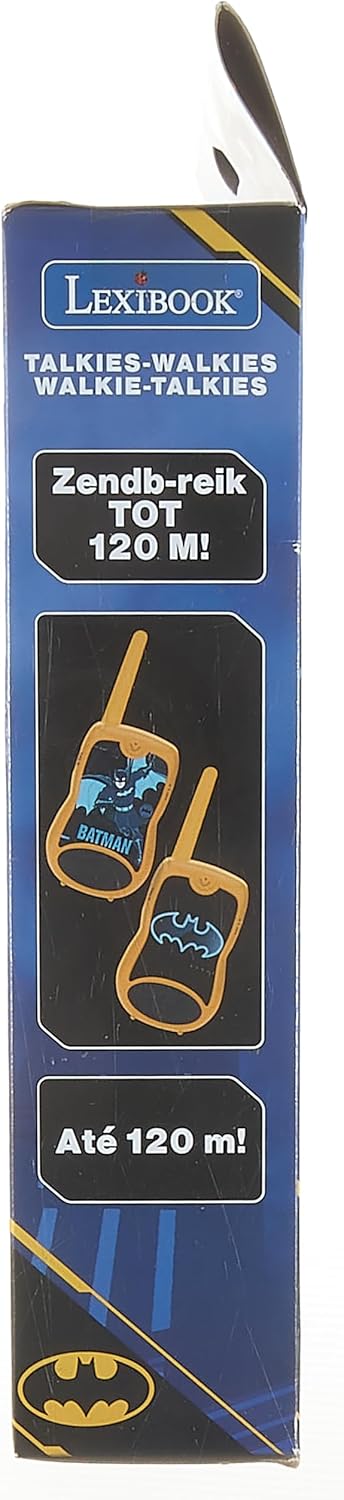Lexibook TW12BAT Batman Walkie-Talkies – Kids Two-Way Radio Set