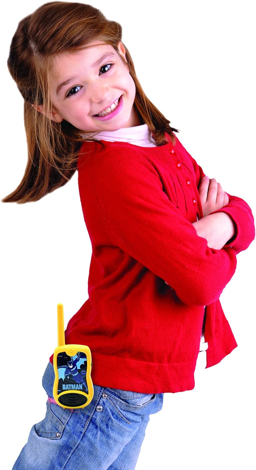Lexibook TW12BAT Batman Walkie-Talkies – Kids Two-Way Radio Set