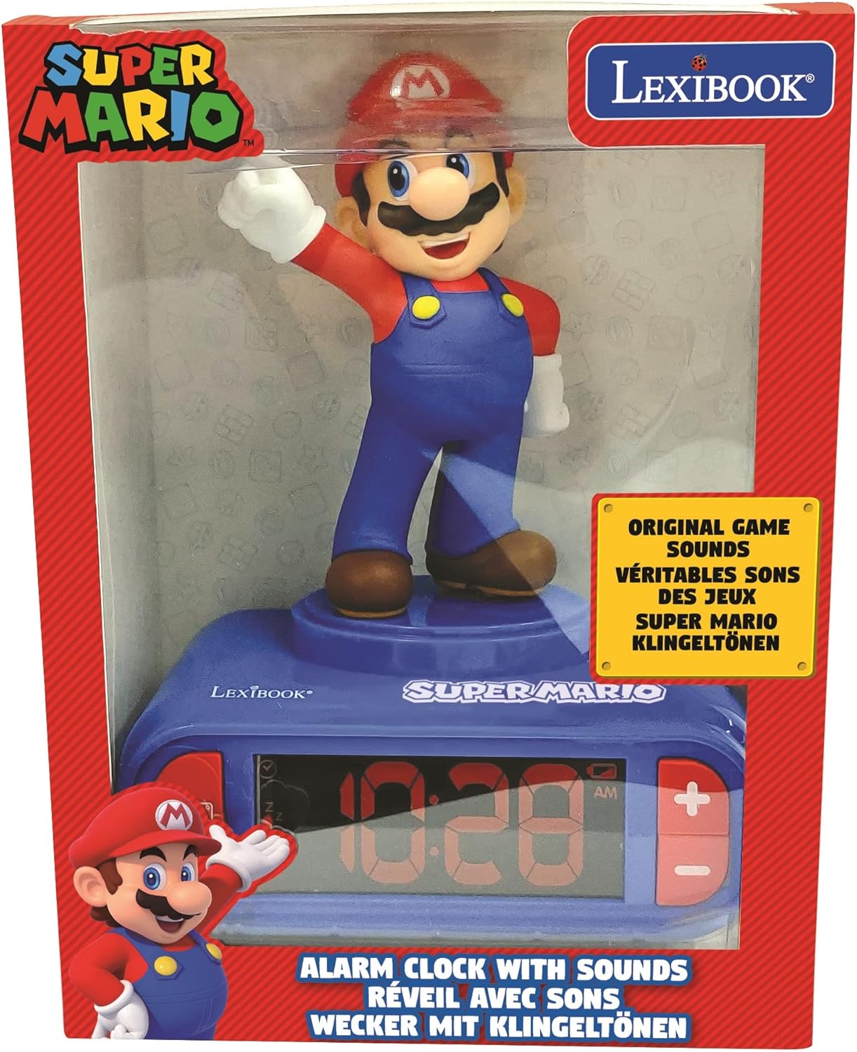 Lexibook™ Super Mario Sound & Light Alarm Clock