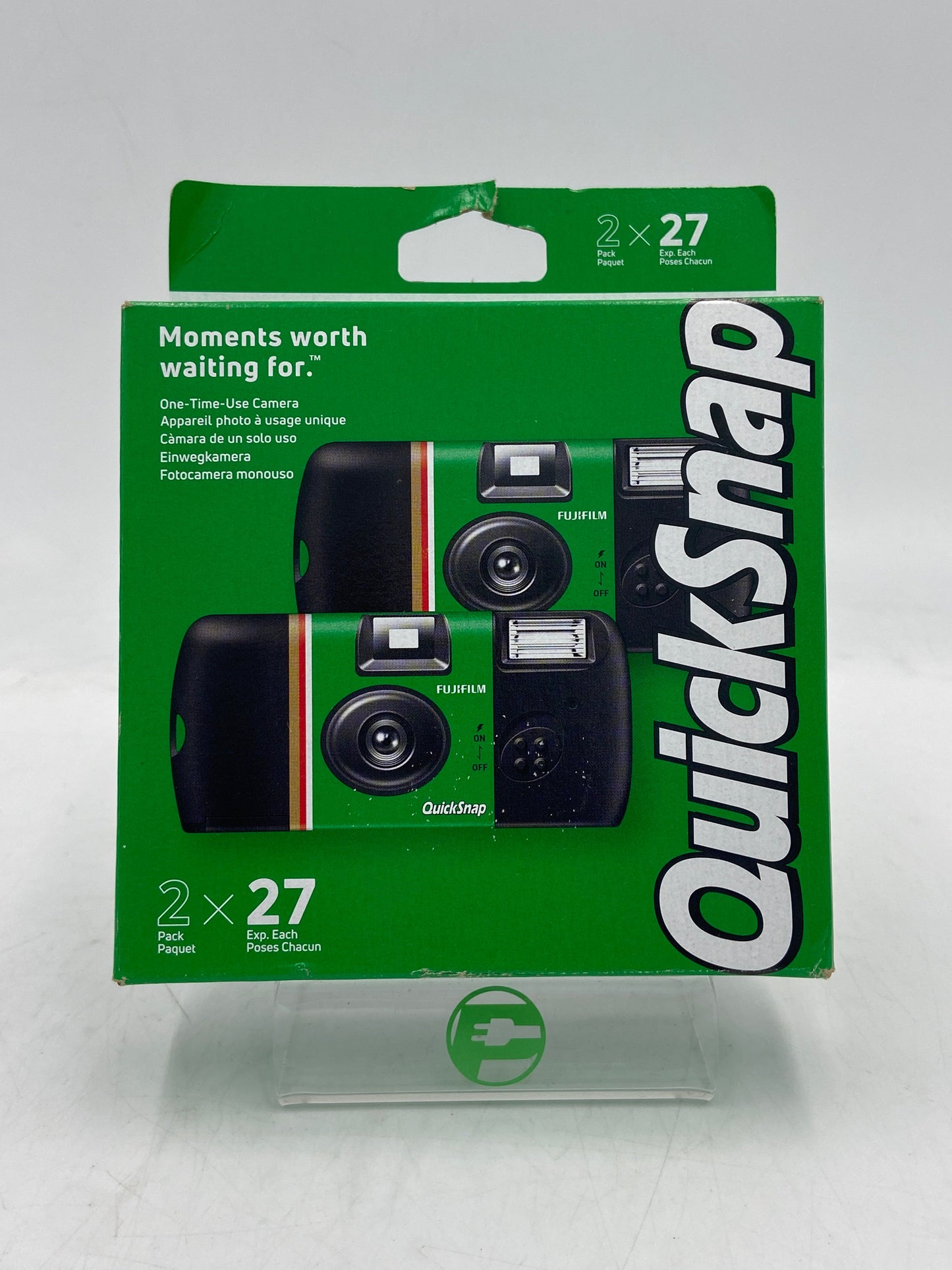 Fujifilm QuickSnap Superia One-Time Use 35mm Film Camera – Built-in Flash