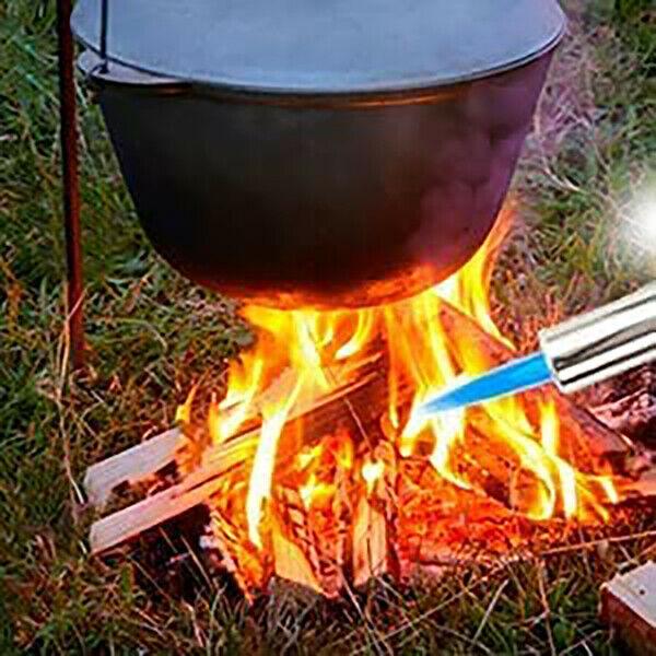 Multi-Purpose Gas Torch Head Butane Blow Kit Auto Ignition Camping Welding BBQ
