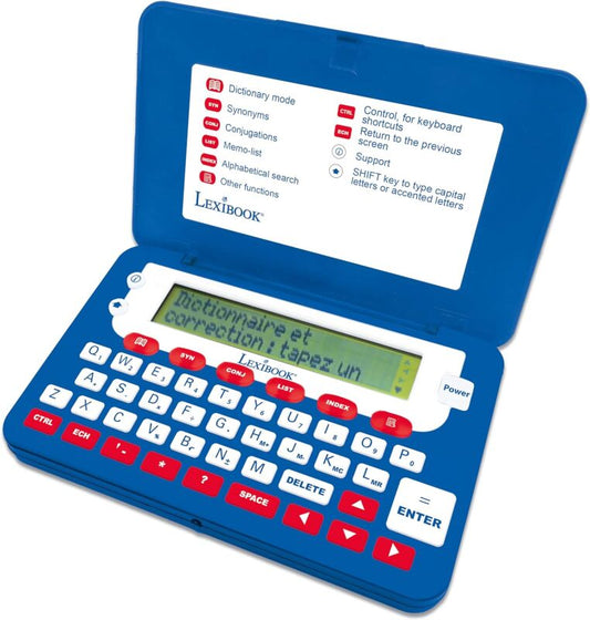 Lexibook D660EN English Electronic Dictionary with Thesaurus — Pocket Language Tool