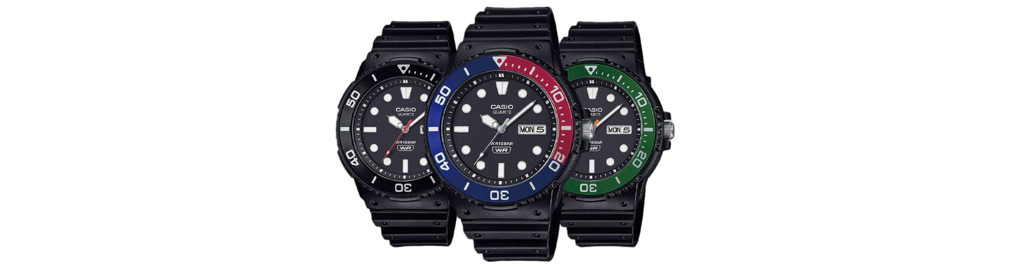 Casio™ MW-240-1B Unisex Analog Watch – Durable Resin Build