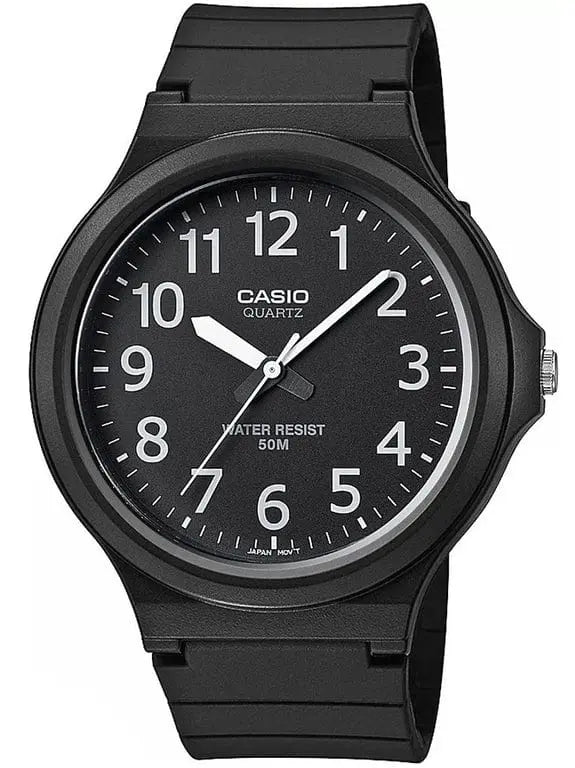 Casio MW-240-1B Classic Analog Watch | Resin Case & Strap