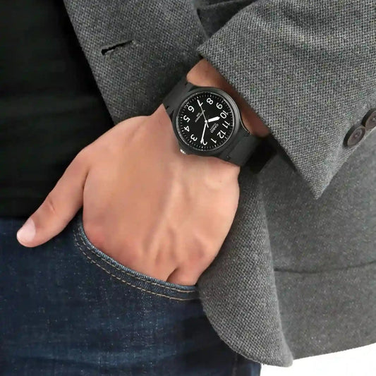 Casio™ MW-240-1B Quartz Men's Wristwatch