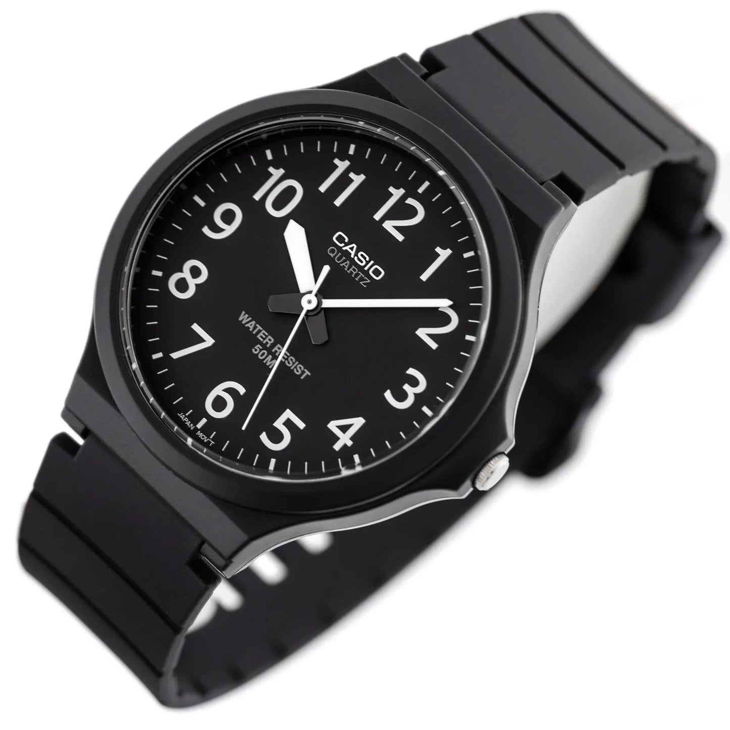 Casio MW-240-1B Classic Analog Watch | Resin Case & Strap