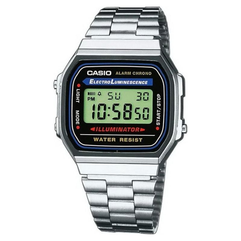 Casio™ A168WA-1UWD Unisex Digital Watch