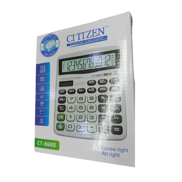 Aurora DT210 8-Digit Dual-Power Desk Calculator