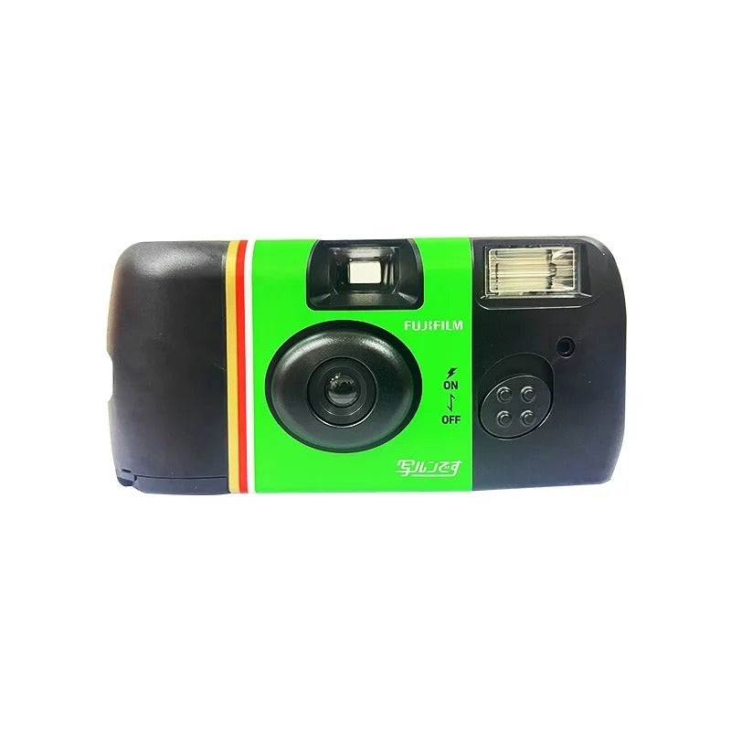 Fujifilm QuickSnap Superia One-Time Use 35mm Film Camera – Built-in Flash