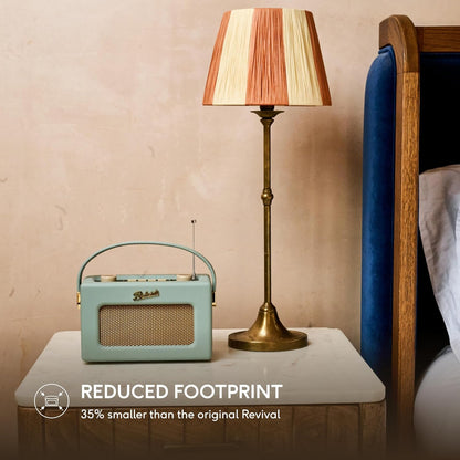 Roberts Revival UNO FM/DAB/DAB+ Digital Radio with Bluetooth, Duck Egg