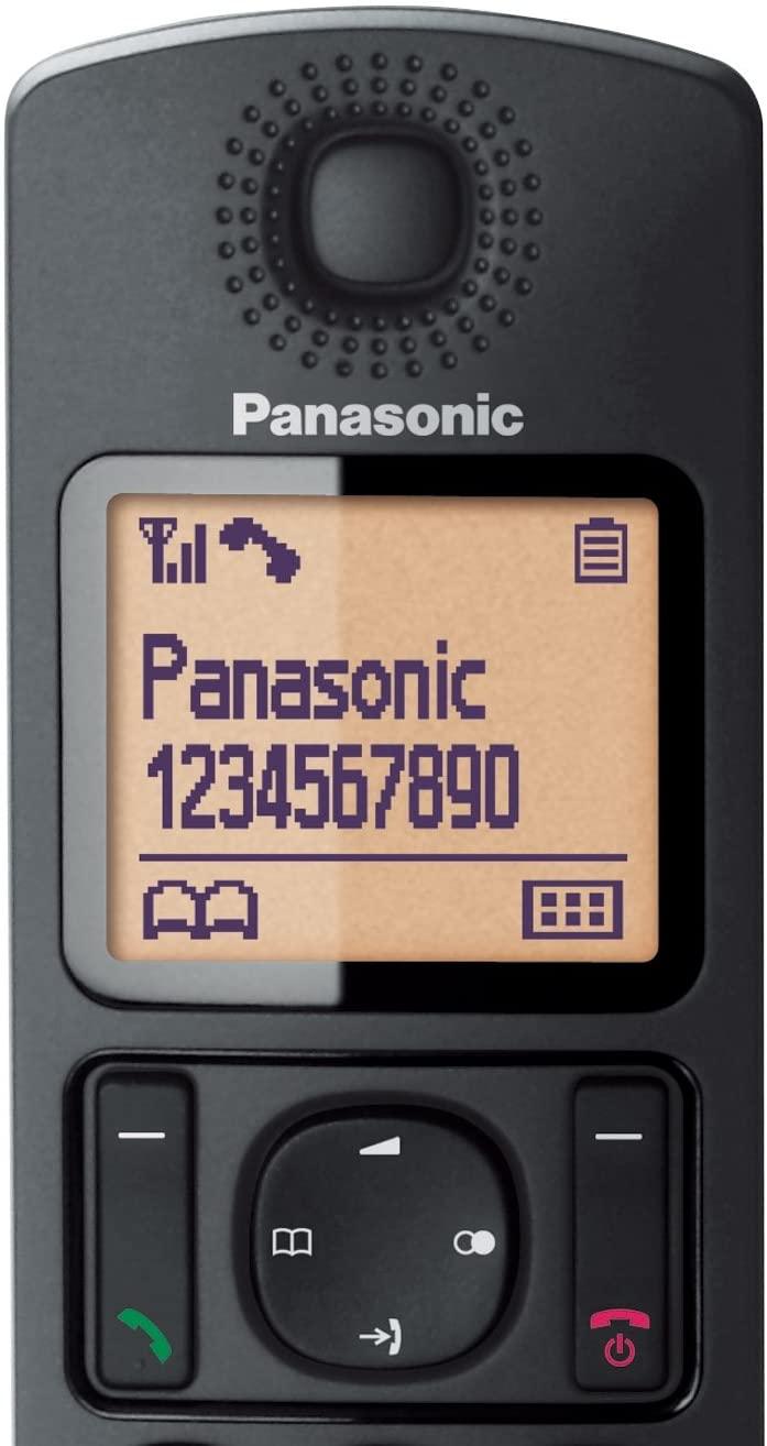 Panasonic KX-TGC310EB Digital Cordless Phone with Nuisance Call Blocker - Black - Single