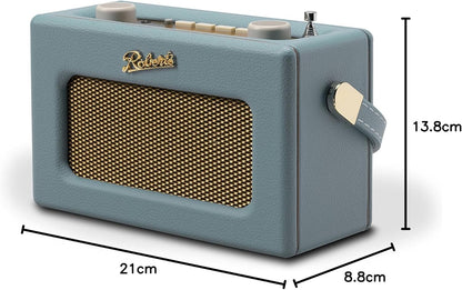 Roberts Revival UNO FM/DAB/DAB+ Digital Radio with Bluetooth, Duck Egg