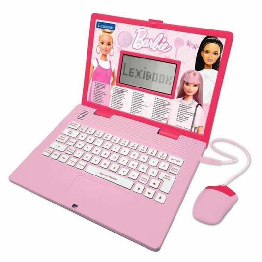 Lexibook JC598BBi1 Kids Educational Laptop – Pink, Bilingual, 124 Activities