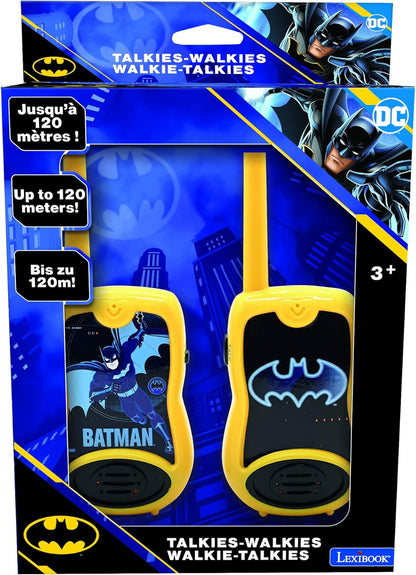 Lexibook TW12BAT Batman Walkie-Talkies – Kids Two-Way Radio Set