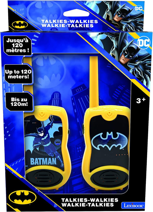 Lexibook TW12BAT Batman Walkie-Talkies – Kids Two-Way Radio Set
