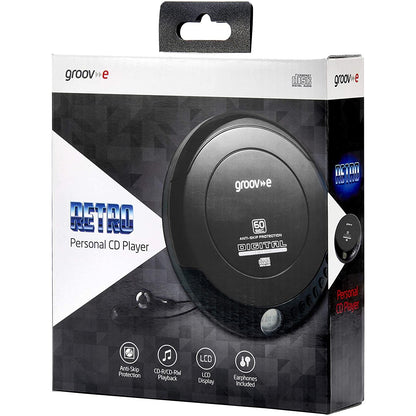 Groov-e™ GV-PS110 Retro Audio CD Player