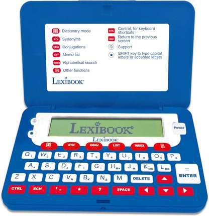 Lexibook D660EN English Electronic Dictionary with Thesaurus — Pocket Language Tool