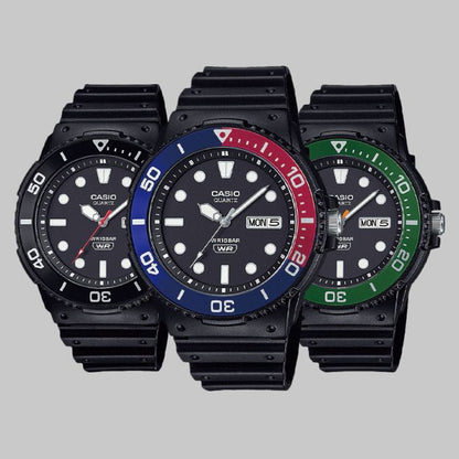 Casio™ MW-240-1B Unisex Analog Watch – Durable Resin Build