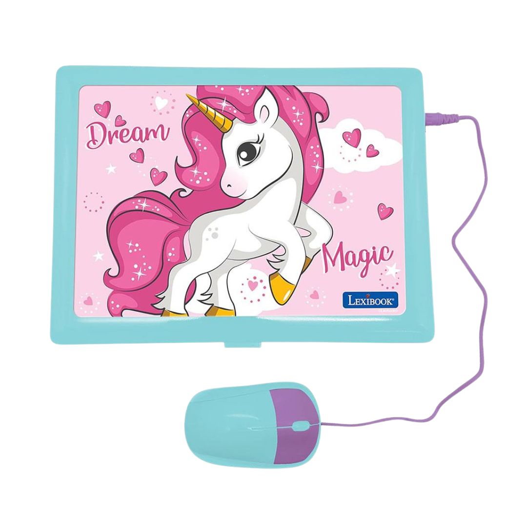 Lexibook™ Unicorn Learning Laptop – Bilingual Edition