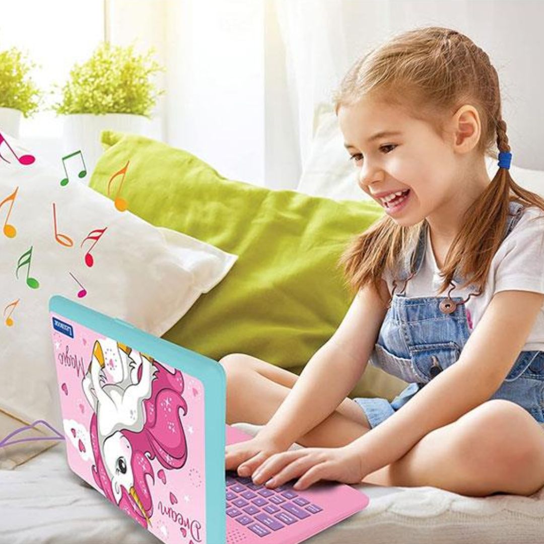 Lexibook™ Unicorn Learning Laptop – Bilingual Edition