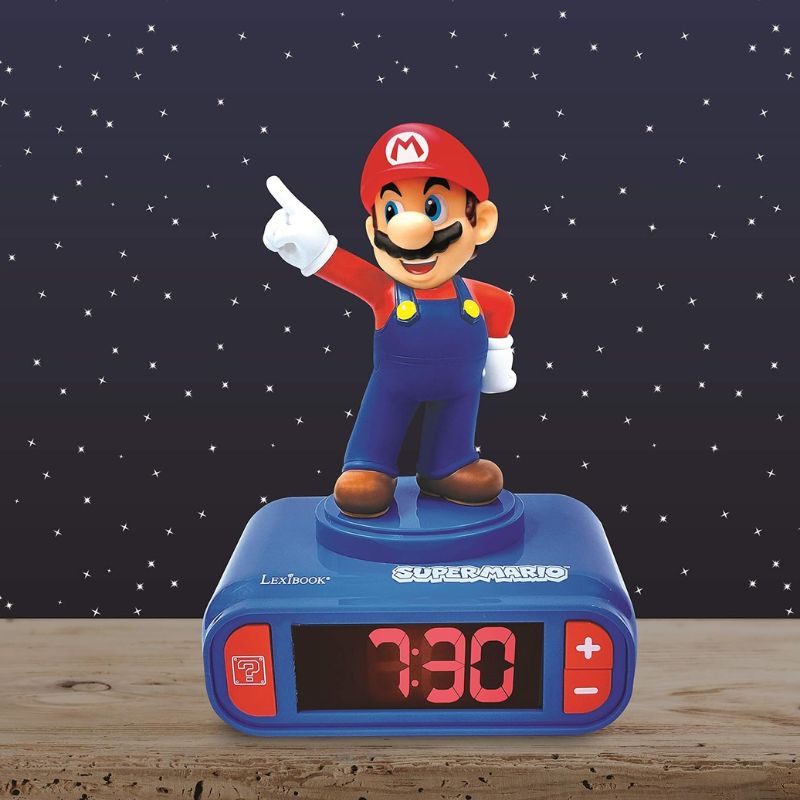 Lexibook™ RL800NI Super Mario Sound & Light Alarm Clock