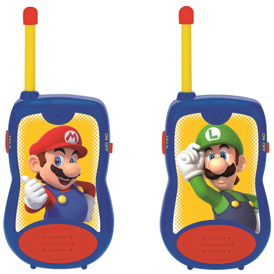 Lexibook TW12NI Super Mario Walkie-Talkies – Outdoor Kids Two-Way Radio (Up to 200m)