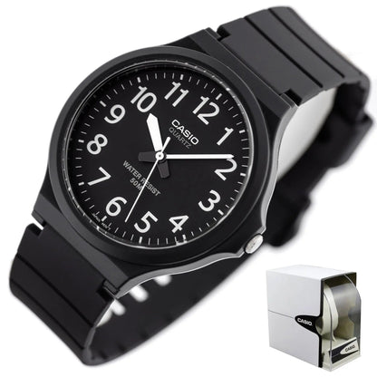 Casio MW-240-1B Classic Analog Watch | Resin Case & Strap