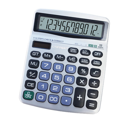 Aurora DT210 8-Digit Dual-Power Desk Calculator