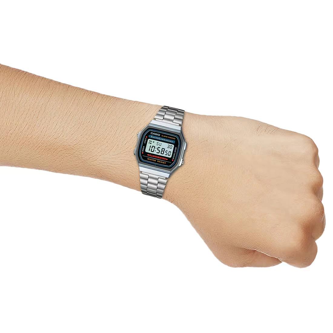 Casio™ A168WA-1UWD Unisex Digital Watch