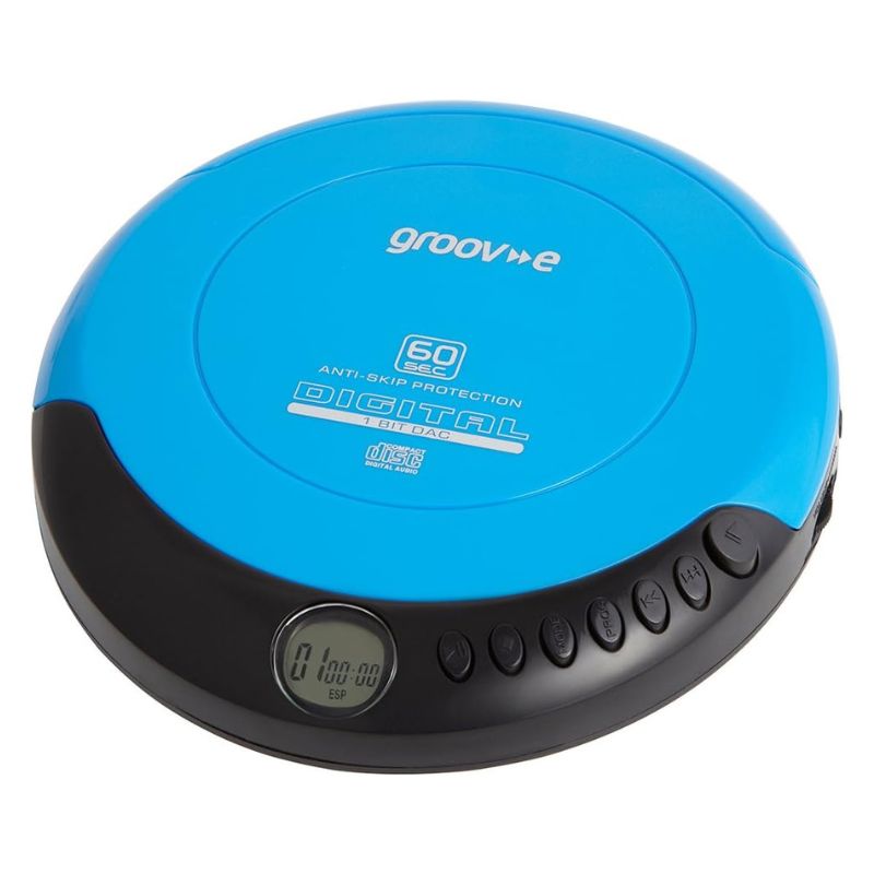 Groov-e™ GVPS110/BE Retro Personal CD Player