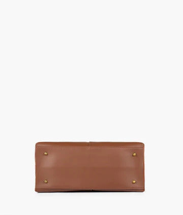 The Signature Tassel Tote in Horse Brown