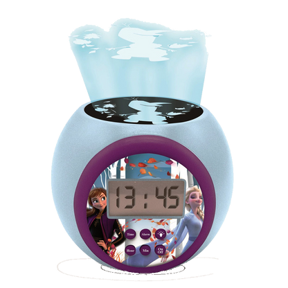 Lexibook Kids Toy Night Light Projector Clock with Timer - Frozen 2, Paw Patrol, Peppa Pig, Super Mario, Toy Story, Unicorn, Spiderman & Harry Potter