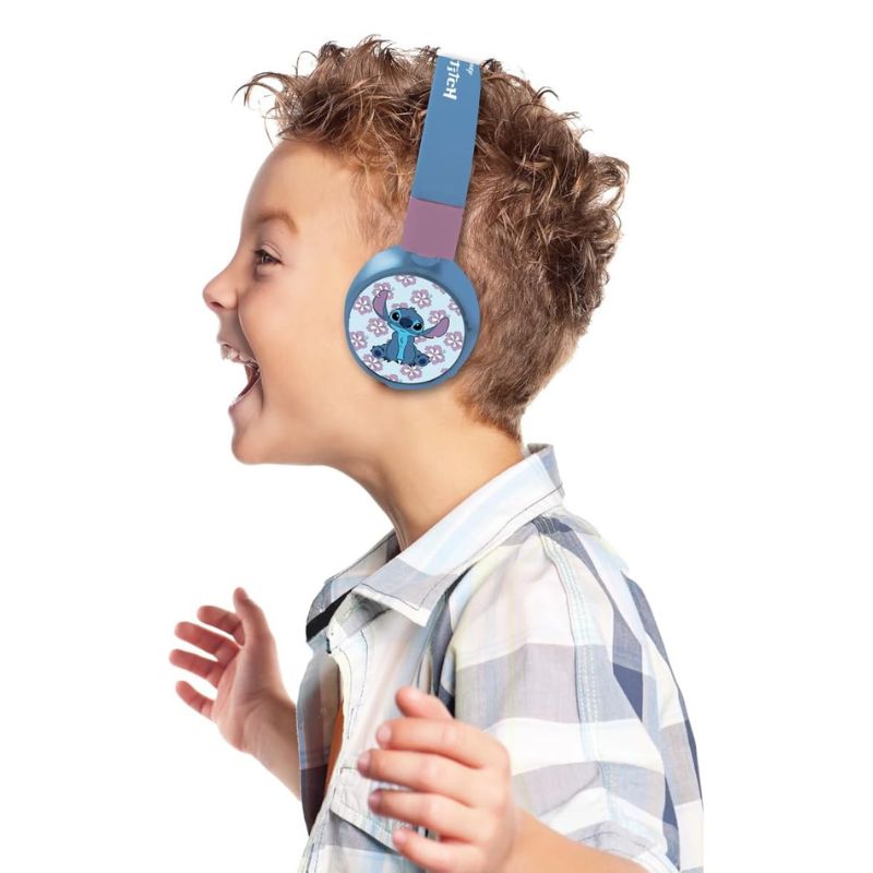 Lexibook™ HPBT010D Disney Stitch 2-in-1 Bluetooth & Wired Headphones