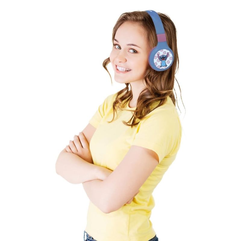 Lexibook™ HPBT010D Disney Stitch 2-in-1 Bluetooth & Wired Headphones