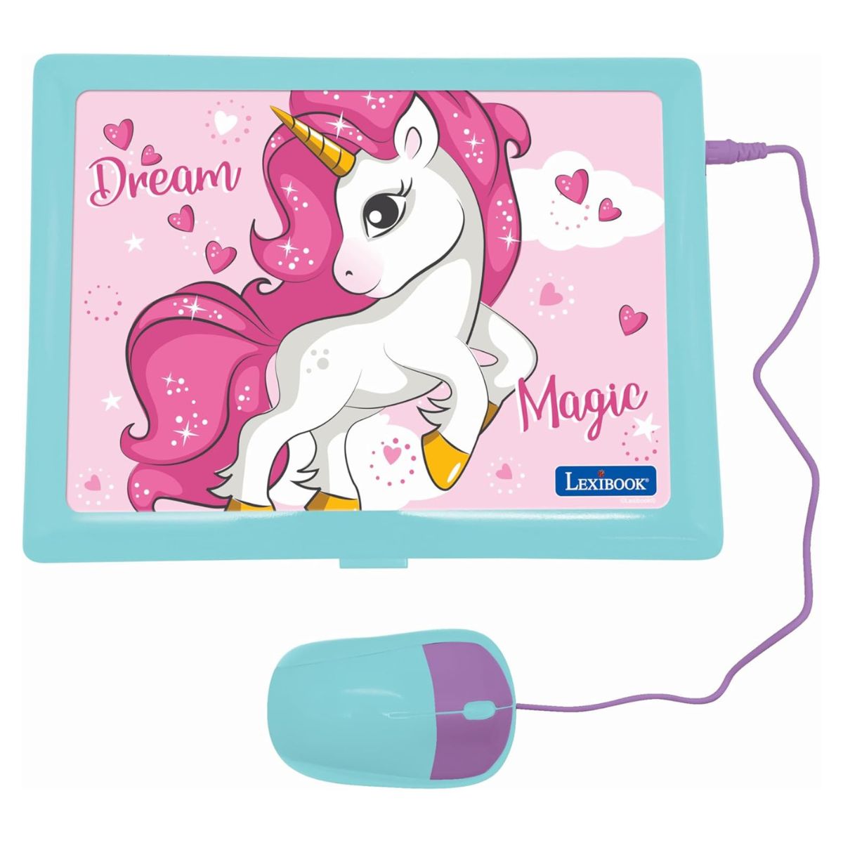 Lexibook™ JC598UNIi1 Unicorn Bilingual Educational Laptop
