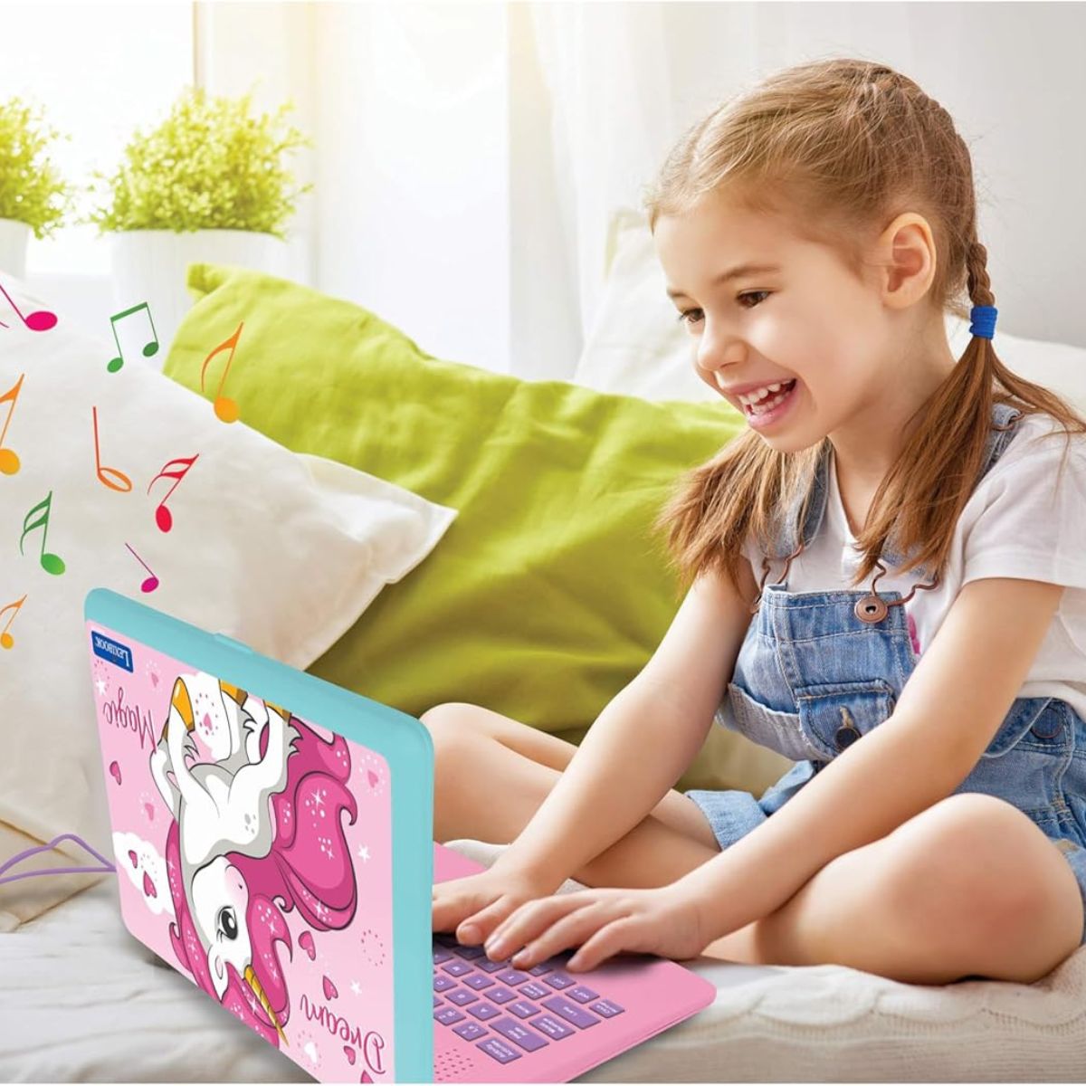Lexibook™ JC598UNIi1 Unicorn Bilingual Educational Laptop