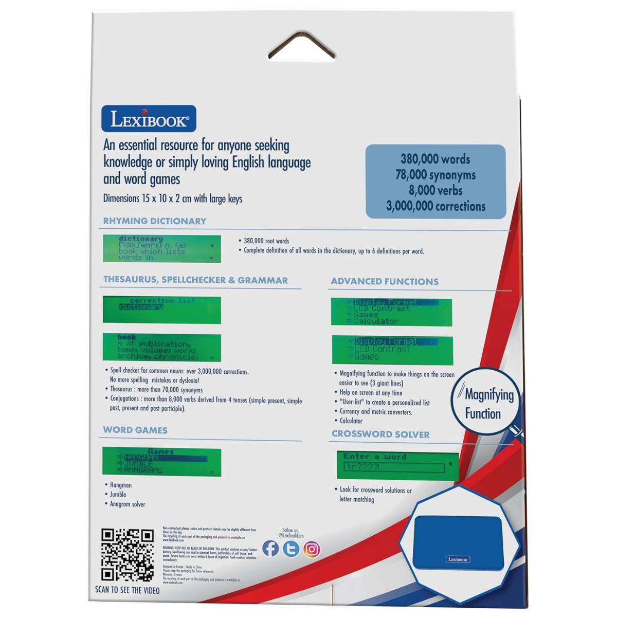 Lexibook™ D660EN English Dictionary