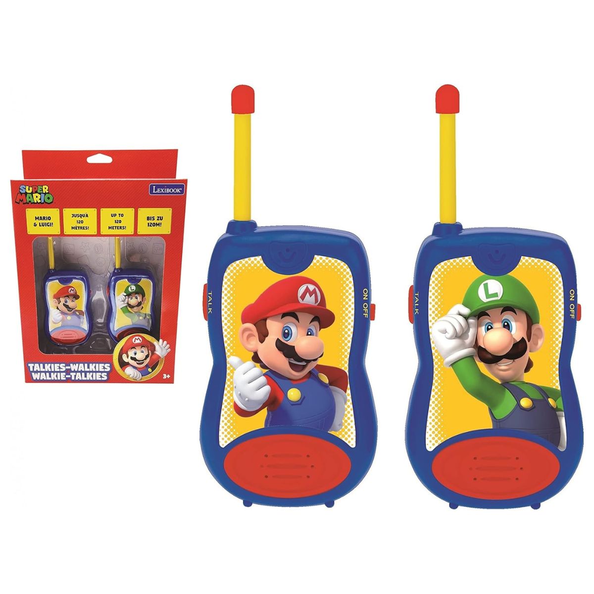 Lexibook™ Super Mario 200m Walkie-Talkies Set